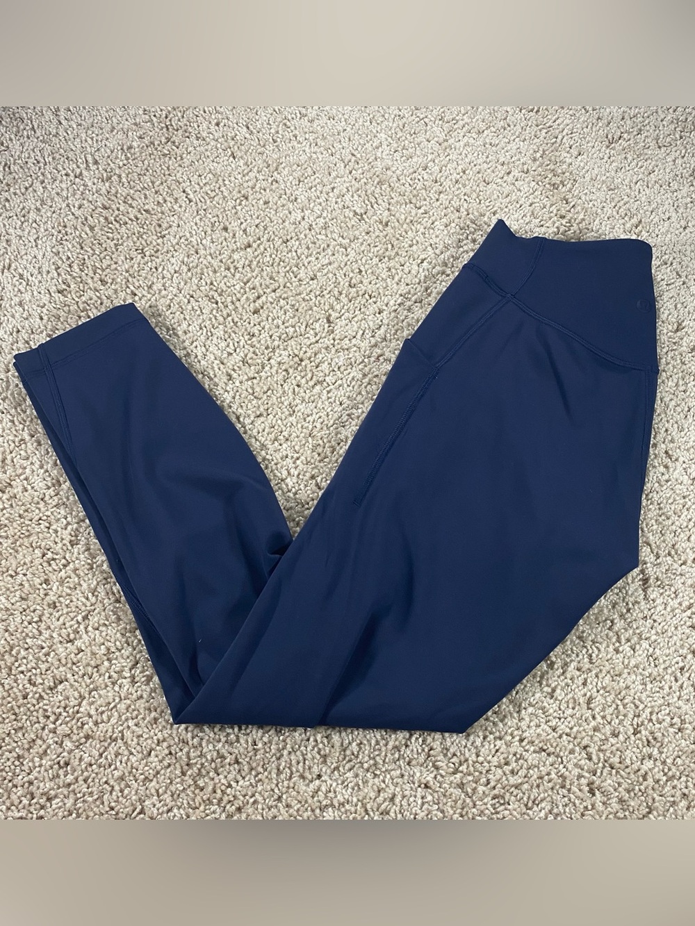 Lululemon Wunder Under SmoothCover High-Rise Tight 25" inch True Navy 8 Medium - Picture 12 of 12